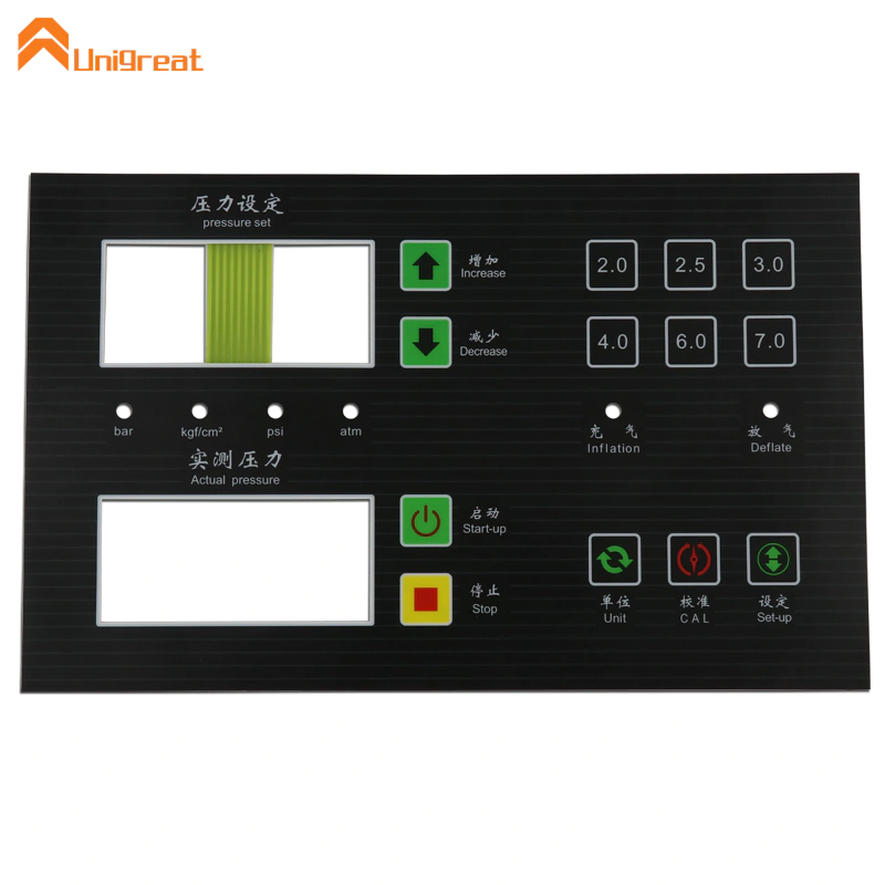 Capacitive keypad non touch button panel types of electronic switches