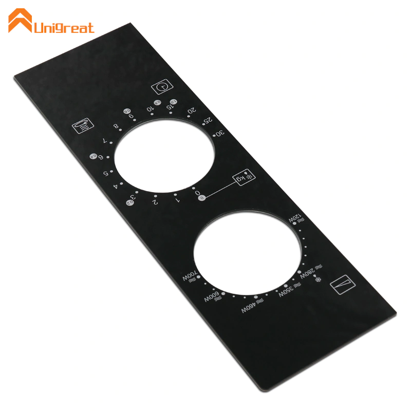 For induction cooker electromagnetic microwave oven Toaster switch control panel acrylic PMMA decorative panel pad