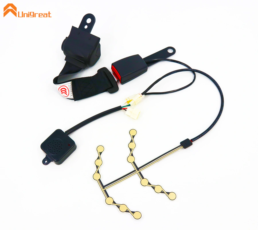 For bus Car taxi passenger seat safety occupancy pressure sensor life belt SeatBelt Buckle latch loudspeaker speaker