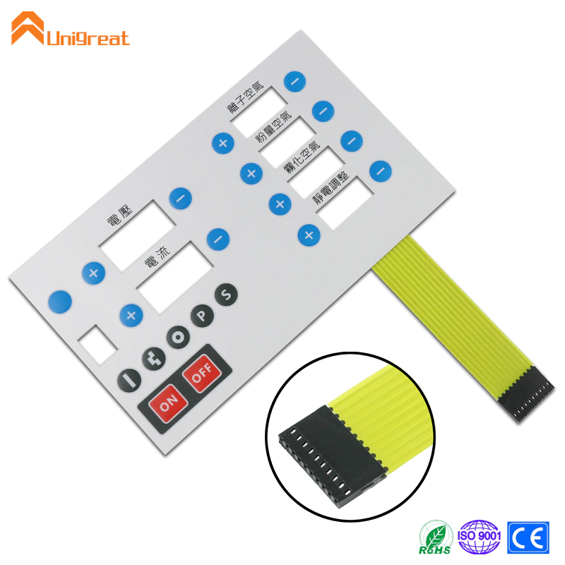 10 ten pin 4*5 5*4 4X5 5X4 Matrix 20 push Button Keys membrane switch Keypad Breadboard Module Mcu for Diy Kit
