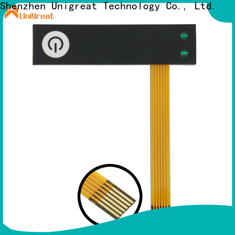 Unigreat membrane switch panel manufacturer for smart home appliances