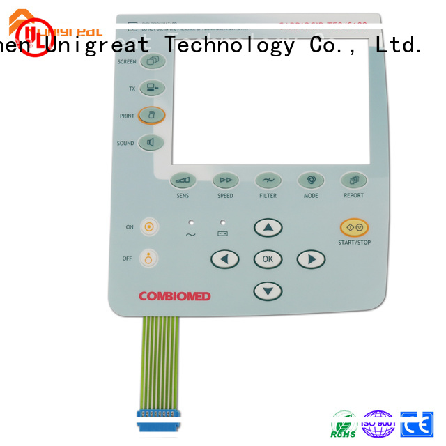 Unigreat high quality custom membrane switches supplier for automobile